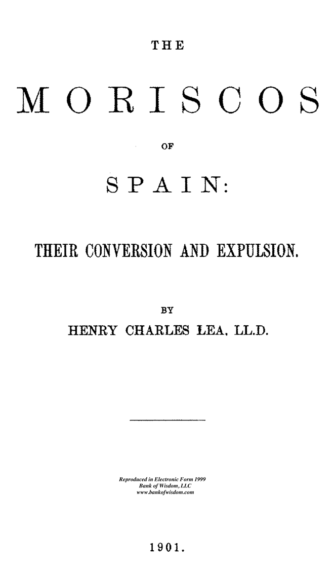 The Moriscos Of Spain